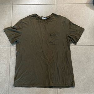 Olive green Richer Poorer t-shirt